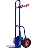 TMV24® Klappbare Sackkarre - mit Luftbereifung max. 200kg Treppensteiger...