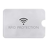 XTRAFAST 5X RFID Schutzhülle Schutz RFI NFC für Kreditkarten EC Karten...