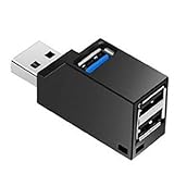 Evzvwruak Adapter Hub USB 3.0 Extender Mini 3 Port Breakout U Kartenleser...