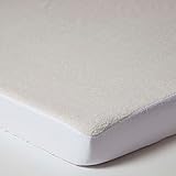 HOMESCAPES Warmes Unterbett 180x200 cm, Kuschelige Fleece-Matratzenauflage...