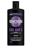 6er Pack - Syoss Shampoo für dünnes und plattes Haar - Full Hair 5-440ml
