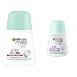 Garnier Anti-Transpirant & Roll-On Deo für Frauen, Deodorant mit frischem...