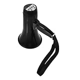 UPKOCH Tragbares Bullhorn mit Sekunden Aufnahmefunktion Lautes Handmikrofon...