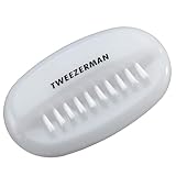 TWEEZERMAN Nagelbürste Dual (Zwei Borsten, Reinigungsbürste für...