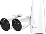 EZVIZ 1080P kabellose IP Kamera, 365 Tage Akkuleistung, Sicherheitssystem...