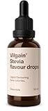 Vilgain Stevia Drops ⁠–⁠ natürlicher Süßstoff in 5 tollen...