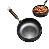 Nudorpn Chinesischer Handgefertigter Wok – Bratpfanne Gusseisen ohne...