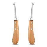 xolear 2 Stück Hufmesser, 21.5 cm Hufmesser für Pferde Geeignet für...