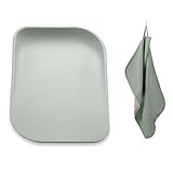 hauck Change N Clean Wickelauflage inkl. Topper, Sage - Keil...