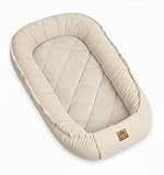 PIMKO Multifunktionale 2seitig Babynest Kuschelnest Kokon für Babys...