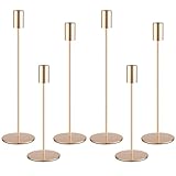6 Teiliger Metall Kerzenständer, DREI Arten von stabkerzenhalter mit...