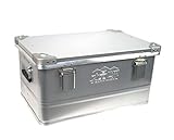 POINSETTIA Aluminium box 57L, Alukiste, wasserdicht mit Gummidichtung,...