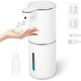 HIGSPE 380ml Seifenspender Automatisch Wand Ohne Bohren, Wasserdicht...