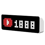 ULANZI TC001 Smart Pixel Clock, Social Media Counter, Digitaler Wecker mit...