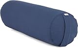 Bodhi Yoga Bolster Rolle Ø 22 cm | Yogarolle mit Bio-Dinkelfüllung |...