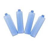 MOLUCKFU 4 Stück Eiskristallbox Eisbeutel Wiederverwendbar Halten...