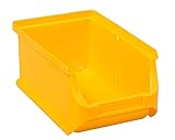 allit 456206 2, gelb ProfiPlus Lage-Box | Stapelbox | Gr.2 160x102x75mm,...