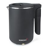 Korona 20250 Reisewasserkocher | 0,6 Liter | Ideal für Reisen, Camping und...