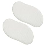 WEKADRIN 2 Stück Mango-förmiger Glas-fußfeile mit Schutzhülle Pediküre...