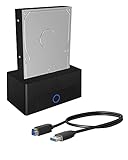 ICY BOX HDD / Festplatten Docking Station USB 3.0 für SATA 2,5 Zoll & 3,5...