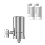 Waterdrop WD-FC-06 Wasserhahn aus Rostfreiem Stahl, Kohleblock...