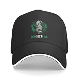 Outdoor Sonnenblende Mütze Nigerianische Flagge Blumen Sommer Kappe Unisex...