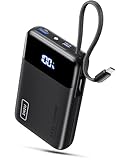 INIU 45W Power Bank, Ultra Klein 20000mAh Powerbank mit Integriertem USB-C...