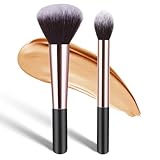 Jeffdad 2 Stück Make Up Pinsel, Makelloses Foundation Pinsel...