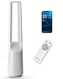 Pro Breeze 101cm rotorloser Ventilator - Smart Home Ventilator mit WLAN,...