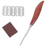 Ipetboom Brot Lames mit Holzgriff Edelstahl Brot Einschneidewerkzeug für...