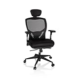 hjh OFFICE Profi Bürostuhl Venus Base Stoff/Netz Ergonomischer Drehstuhl,...