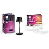 Philips Hue White & Color Ambiance Go Tragbare Tischleuchte 370lm &...