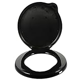 Ipetboom Faltbarer Toilettensitz mit Deckel für Camping und Notfälle...