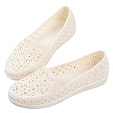 Sandalen Damen Sommer Elegant, Flache Sandalen Damen rutschfest...