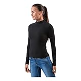 ONLY Damen Onlemma L/S High Neck Top Noos JRS Langarmshirt, Schwarz (Black...
