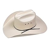 Lone Star Hats – Western Straw Cowboy Hut aus 100% Canvas mit schwarzem...