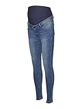 MAMALICIOUS Damen Mlmila Slim Medium Blue Jeans A. Noos, Medium Blue Denim,...