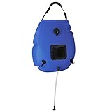 Homgoday Campingdusche PVC Blau 20 l Campingwerkzeug