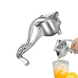 Saftpresse Manuell, Fruchtpresse, Manuelle Handsaftpresse Aus Edelstahl,...