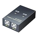 MLWSKERTY USB-Switch für die gemeinsame Nutzung von Druckern zwischen der...