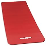 MAXXIVA Gymnastikmatte Rot Fitnessmatte Yogamatte 190x60x1,5 cm...