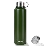 MIGHTYDUTY Edelstahl Thermosflasche 1.5L Thermoskanne, vakuumisolierte...