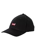 Levi's Herren Housemark Flexfit Cap, Regular Black, Einheitsgröße