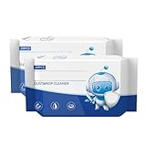 Lawnoval 2-in-1 Nass und Trocken für Flachmopp Hartholzböden, Fliesen -...