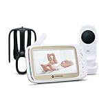 Motorola Nursery VM45 Connect Babyphone mit WLAN-Kamera und 5-Zoll-Monitor,...