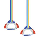 Zontue Gymnastikringe für Zuhause – Turnringe mit Raketenförmigem Griff...