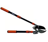 Garten Primus Astschere, Astamboss - Ratschenschere, schwarz / orange, 67 x...