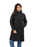 Jack Wolfskin Damen DEUTZER Coat W, Black, L