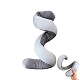 Mihauuke Reisekissen,Unterstützendes Spiralförmiges Faltbares Kissen -...