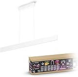 Philips Hue White & Col. Amb. LED Pendelleuchte Ensis, weiß, dimmbar, 16...